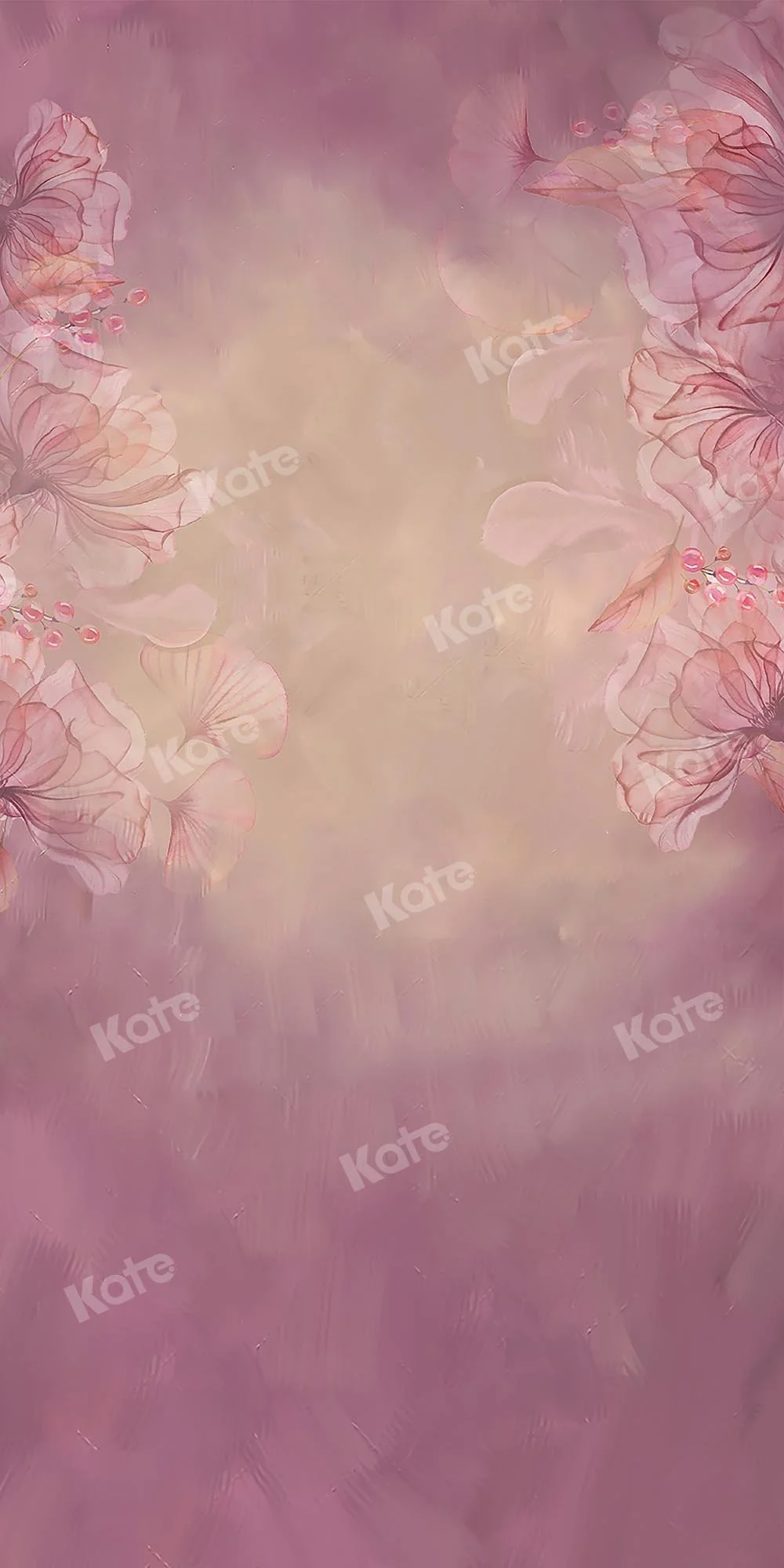 Kate Sweep Fine Art Flower Blurry Pink Backdrop Designed by GQ - Image 6
