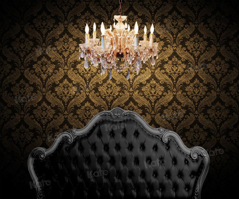Kate Vintage Boudoir Black Headboard Backdrop Designed by JS Photography - Image 4